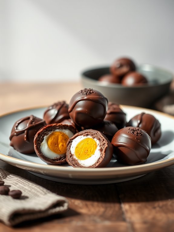 chocolate protein egg bites