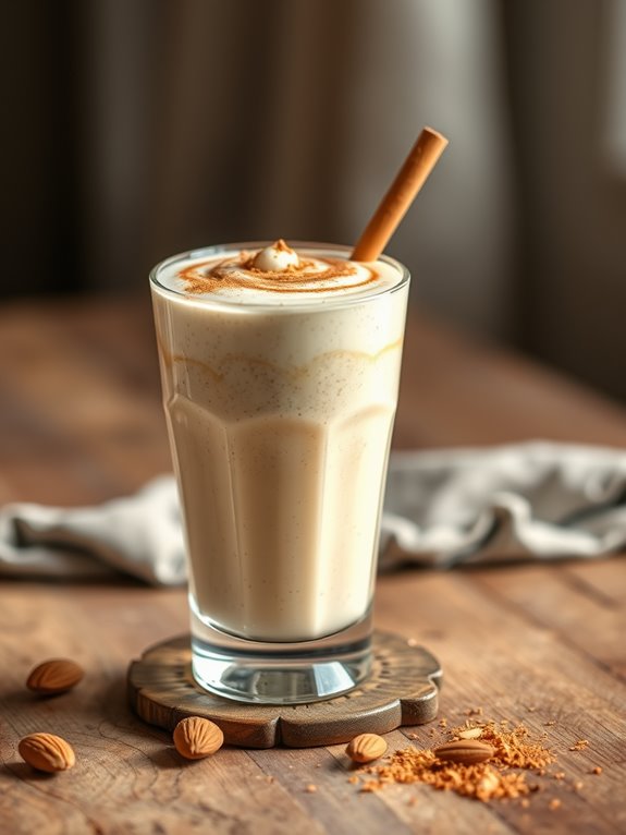 cinnamon roll flavored smoothie