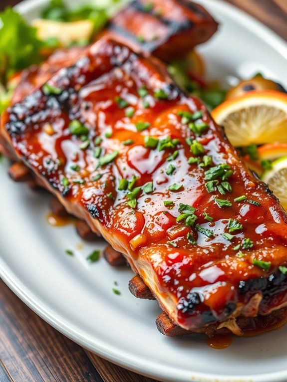 citrus herb infused ribs