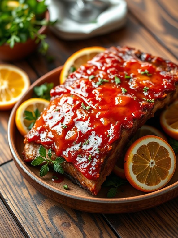 citrus herb marinated ribs