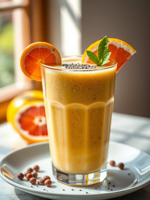 citrus infused quinoa smoothie recipe