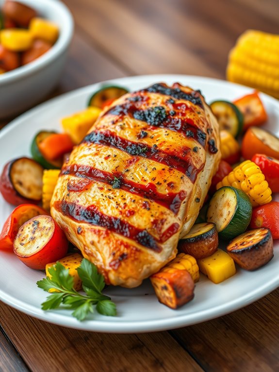 citrus marinated grilled chicken