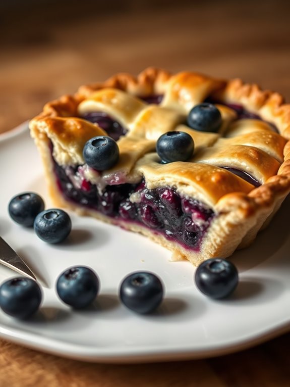 citrusy blueberry dessert delight