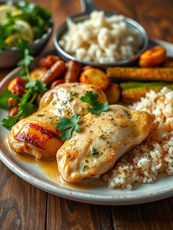 citrusy flavorful chicken dish