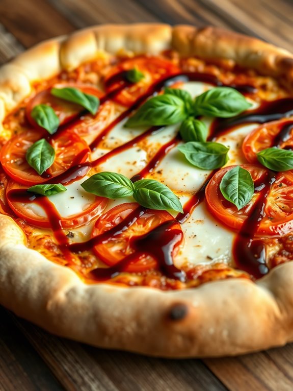 classic bbq margherita pizza