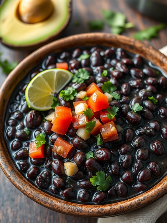 classic black beans recipe