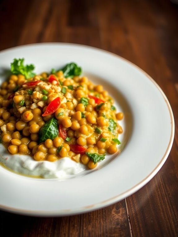 coconut infused lentil curry