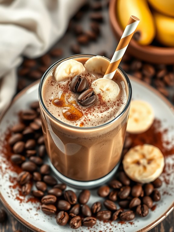 coffee flavored protein shake