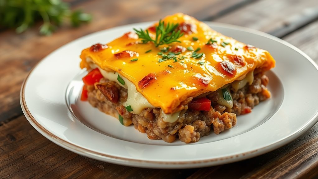 comforting burger casserole recipes