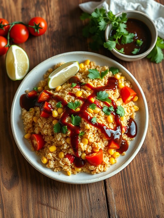 corn and quinoa salad