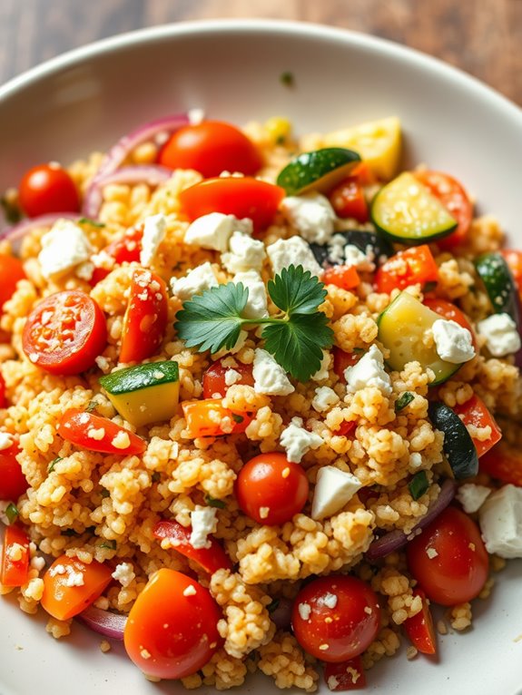 couscous with mediterranean flavors