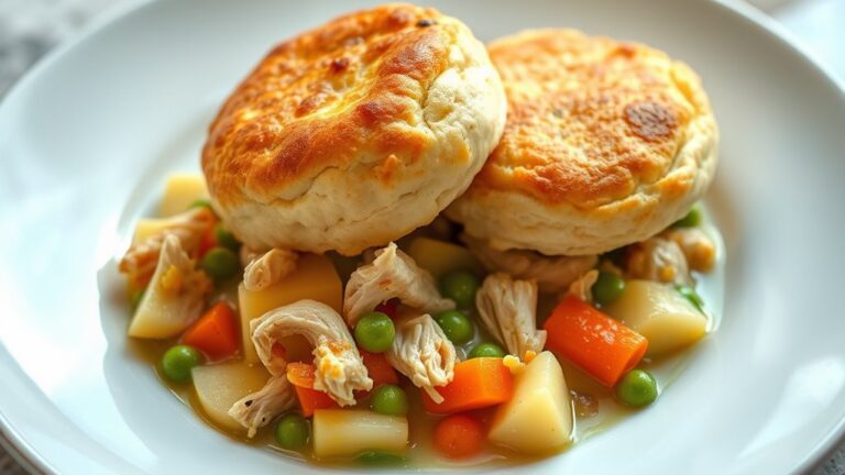 cozy cast iron pot pie