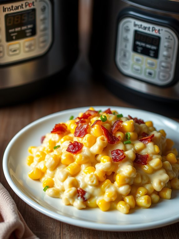 creamed corn with bacon