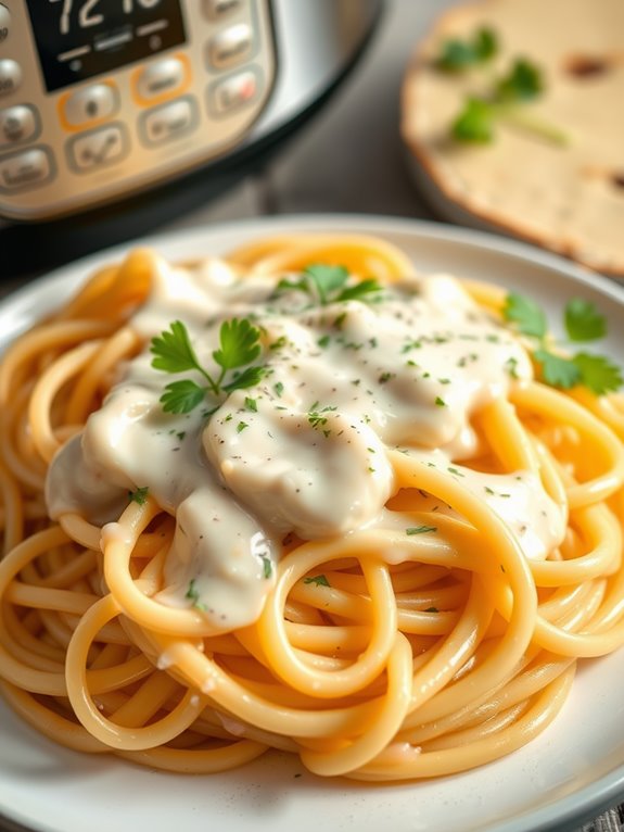 creamy alfredo spaghetti recipe