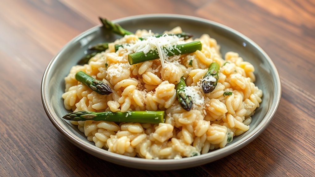 creamy asparagus risotto recipes