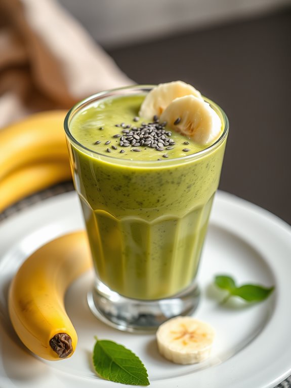 creamy avocado banana blend