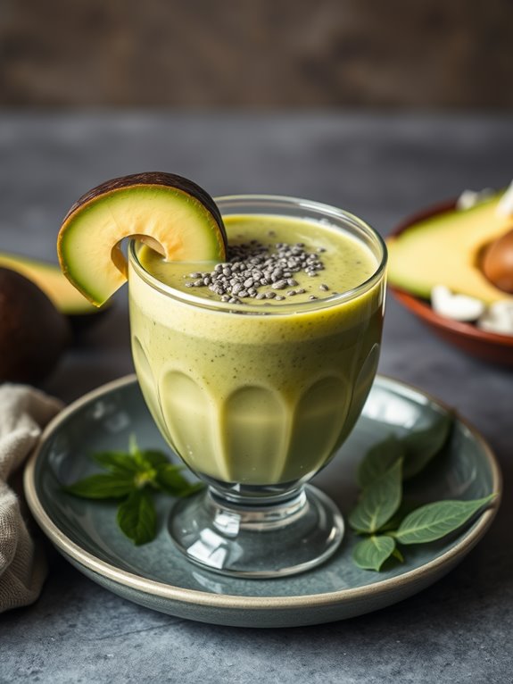 creamy avocado coconut blend