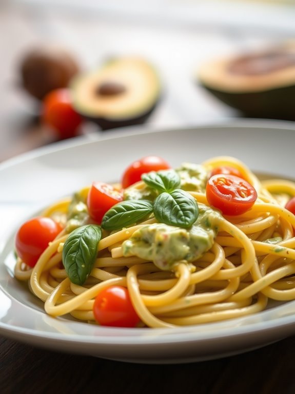 creamy avocado pasta recipe