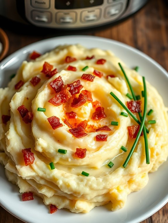 creamy bacon parmesan potatoes