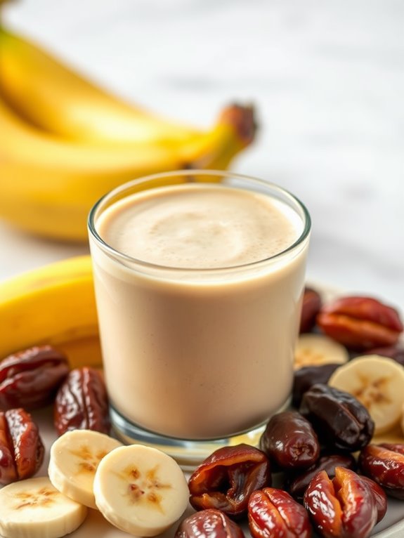 creamy banana date blend