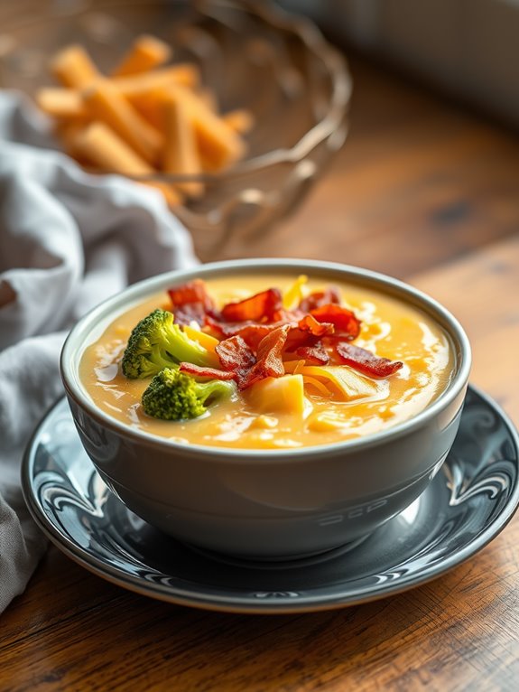 creamy broccoli potato soup