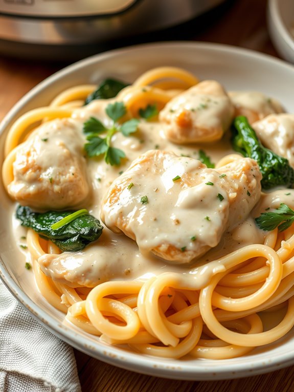 creamy chicken alfredo recipe