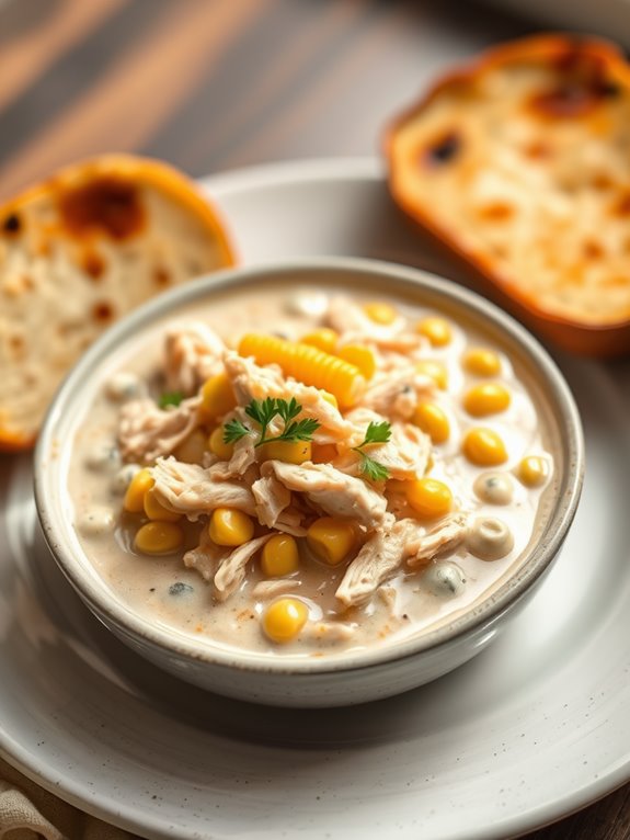 creamy chicken chili recipe