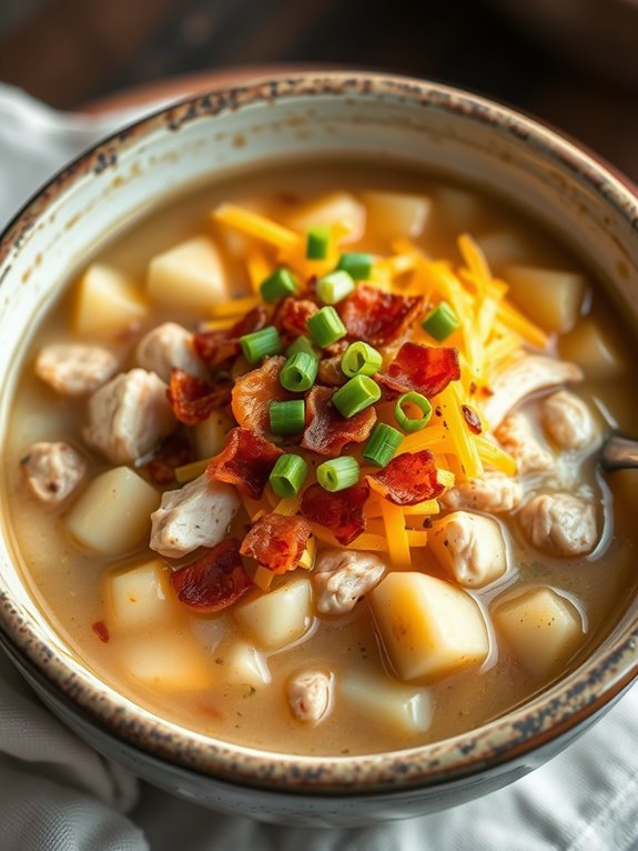 creamy chicken potato soup