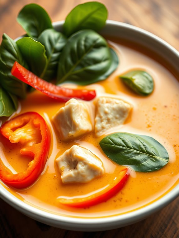 creamy coconut curry soup