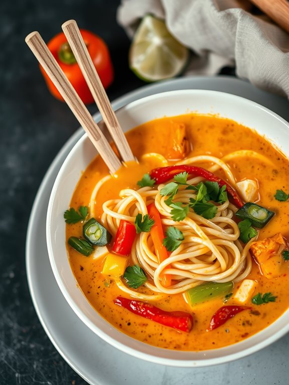 creamy coconut curry soup