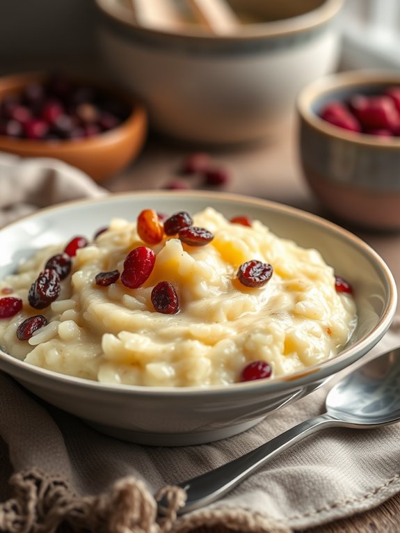 creamy comforting rice dessert