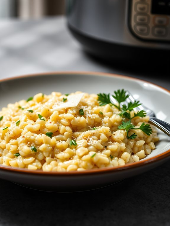 creamy fennel risotto recipe