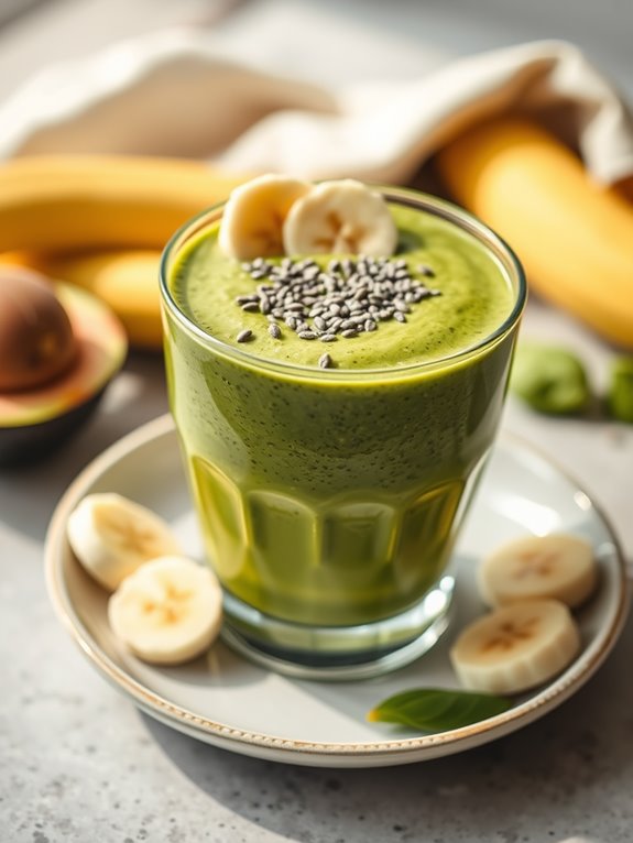 creamy green smoothie recipe