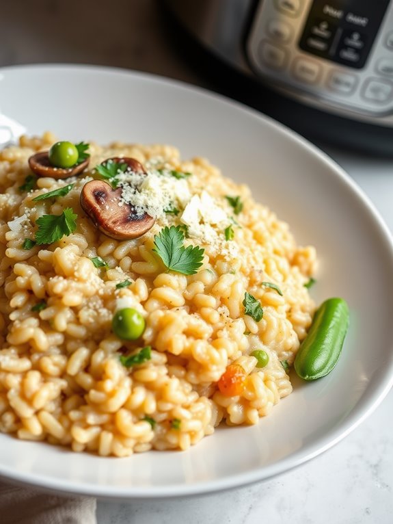 creamy instant pot risotto