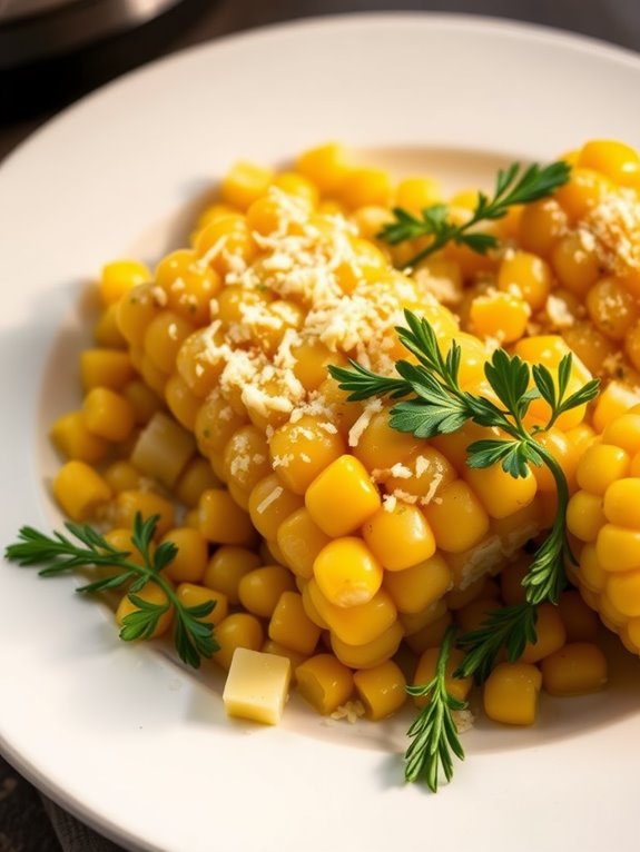 creamy parmesan corn recipe