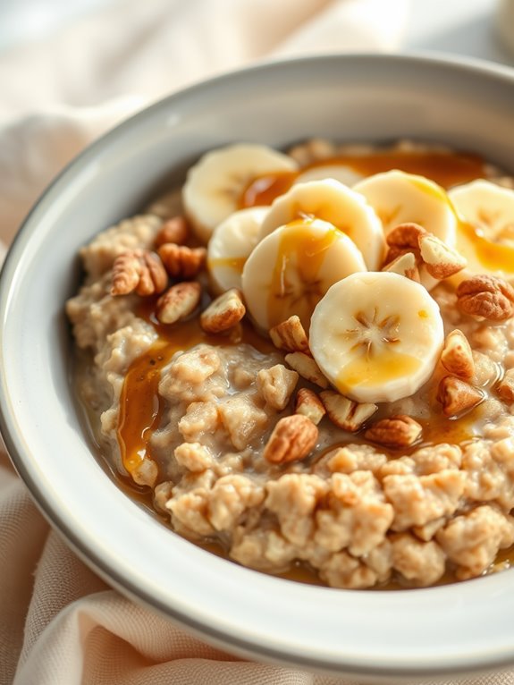 creamy peanut butter oatmeal