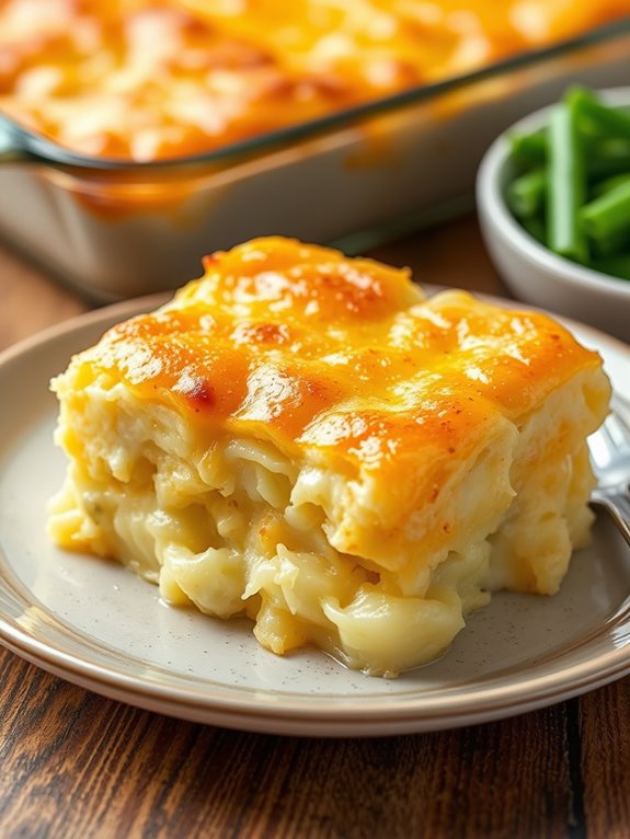 creamy potato bake dish