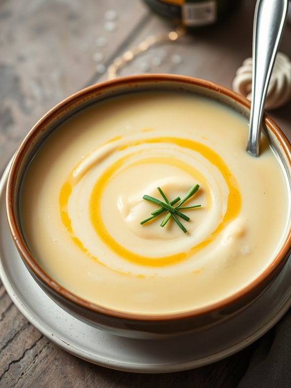 creamy potato leek soup