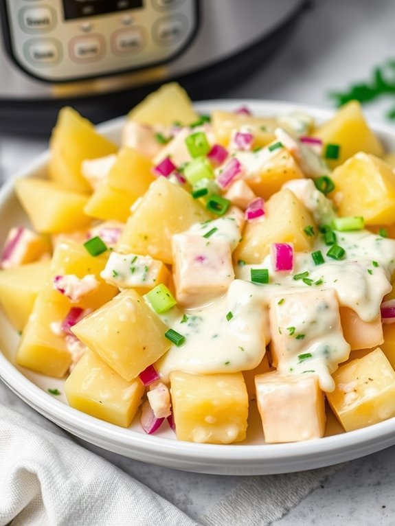 creamy potato salad recipe