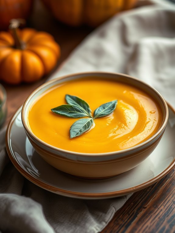 creamy pumpkin soup recipe