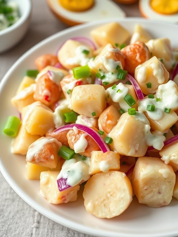 creamy ranch potato salad