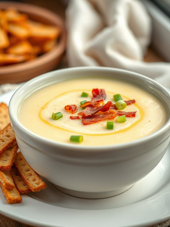 creamy ranch potato soup