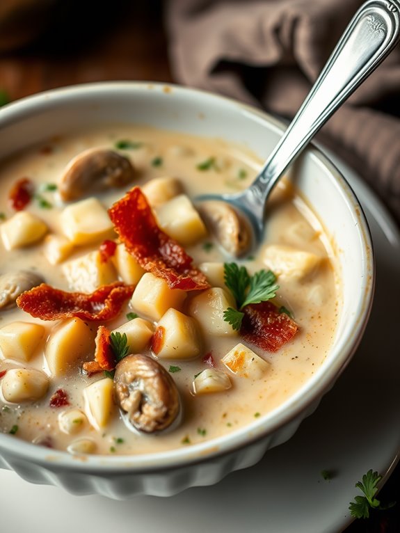 creamy seafood soup delight