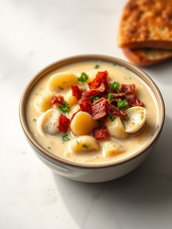 creamy seafood soup delight