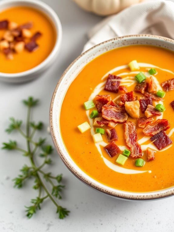 creamy sweet potato soup