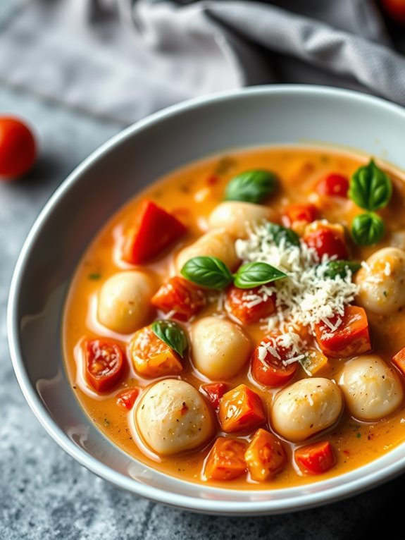 creamy tomato basil soup