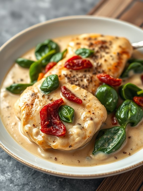 creamy tuscan chicken recipe