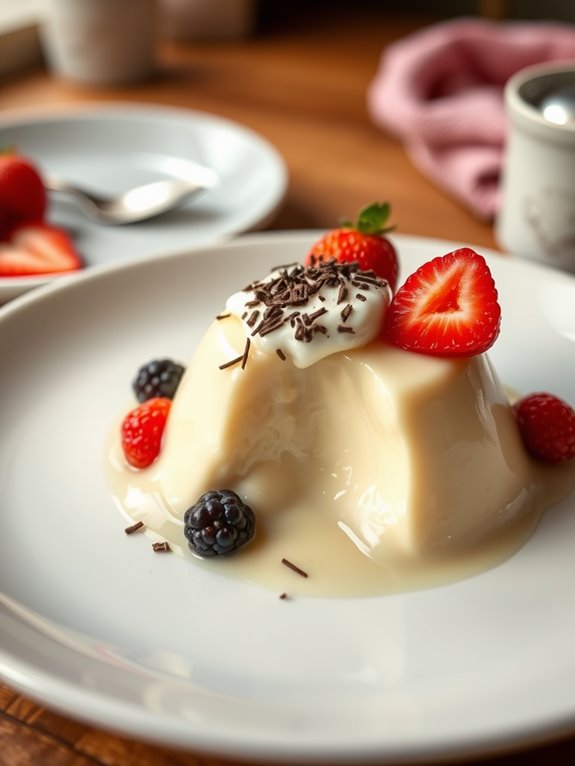 creamy vanilla dessert delight