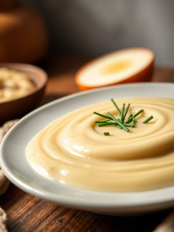 creamy vegan potato soup