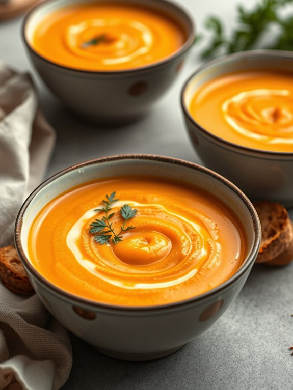 creamy vegetable soup recipe